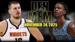 25.11.2025 | ОБЗОР МАТЧА | Мемфис Гриззлиз - Денвер Наггетс | Highlights