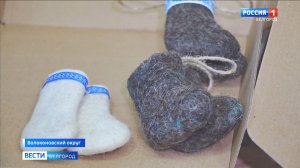 Мастерицы Волоконовского округа создают валенки-шептуны