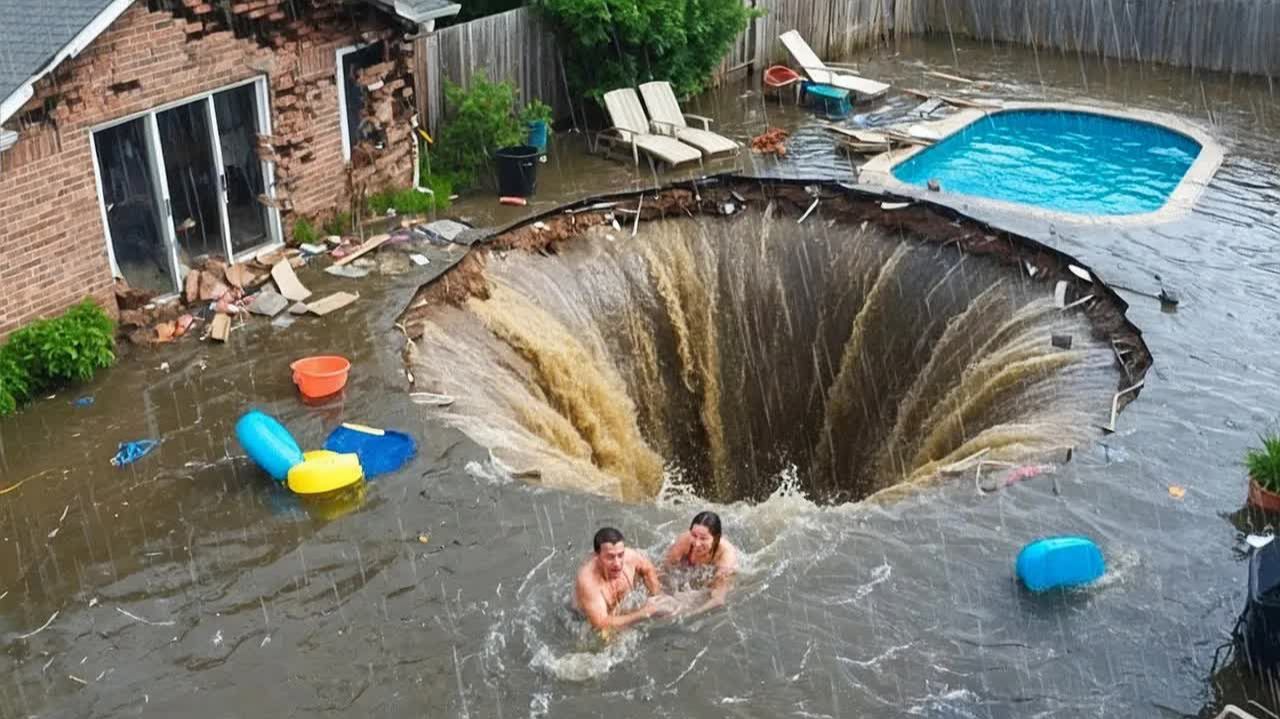 Вода Вышла из-под Контроля! Невероятные Случаи, Снятые на Камеру смотреть онлайн