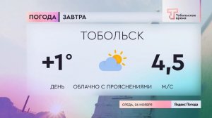 Прогноз погоды на 26 ноября