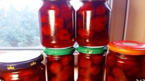 Клубничное варенье Рубиновое. Готовим на даче.