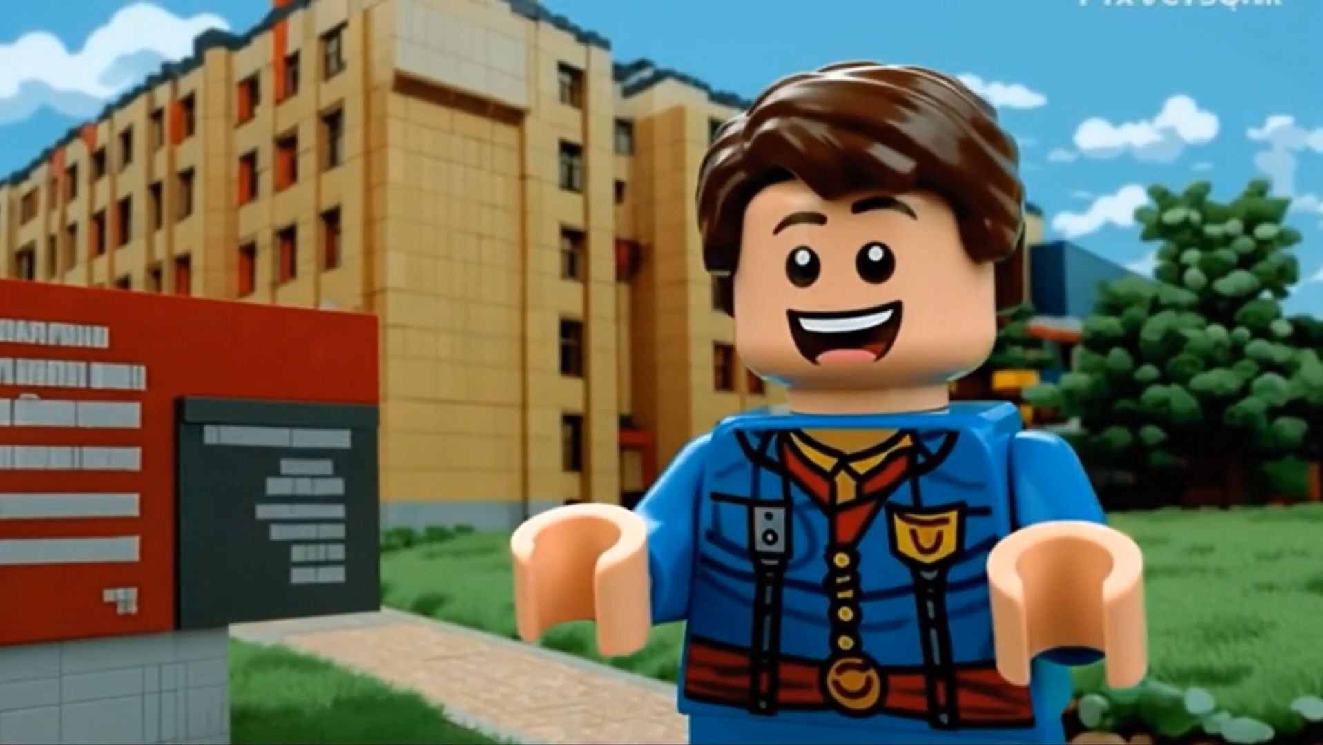 Как бы выглядел СФУ в стиле «Лего»