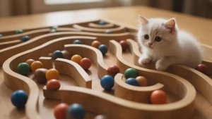 Шарики катятся по лабиринту