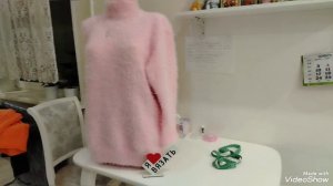 22).25.11.25.г. Вяжу,🧶 связала 🧶,буду вязать 🧶 свитер розовый бутон 🧶.58р.