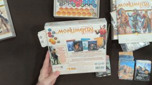 "MONUMENTAL: Дуэль" (Монументальность: Торговля, Исследование, Шпионаж) Распаковка настольной игры