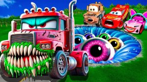 Машинки летают и прыгают! Развивающие мультики Машины помощники. Мультфильмы про машинки