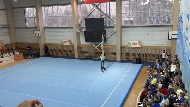 Смешанная пара 14+ лет, Айрапетян Варвара и Максютов Кирилл, КРСДМОО, Темповое упражнение