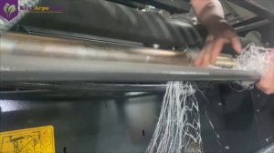 Пресс-подборщик Паскаль, заправка сетки