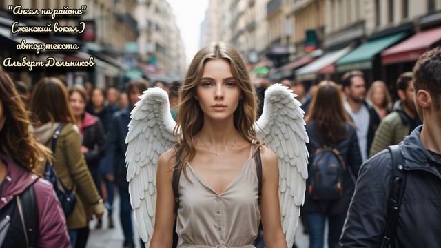 "Ангел на районе" (женский вокал) - песня