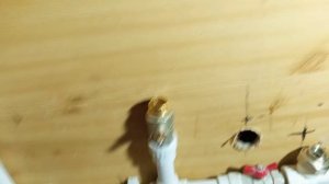 Начинаю проводить отопление в сан узел .