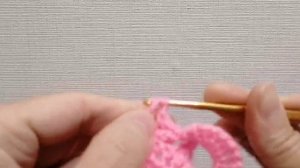 Узор крючком "Чешуйки" или "Волна"