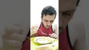 Мукбанг обжор / яичница с сырным соусом Слобода