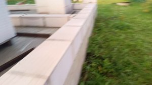 Укладка пеноблока