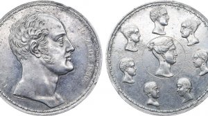 Аукцион 47. Лот 547 -  1 1/2 рубля 10 злотых 1836 года. П.У. "Семейный рубль".