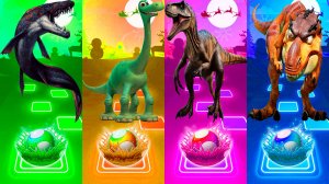 Coffin Dance Динозавры 238 уровень - Мультики про Динозавров | МУЛЬТФИЛЬМЫ ДИНОЗАВРЫ в Tiles Hop