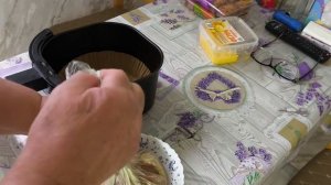 Не выбрасывайте хрусталь.
Готовлю цветную капусту.