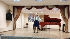 Кобликова Полина, ДШИ 11. "Бескорыстная душа" А.Пахмутова