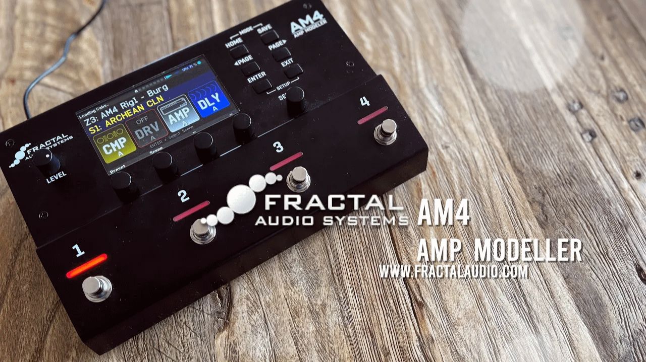 Brett Kingman: Fractal Audio: AM4 Amp Modeller - первый взгляд. 247 моделей усилителей!!