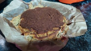 Пробую выпечь хлеб из киноа в аэрогриле. Достала коробки с лоскутом