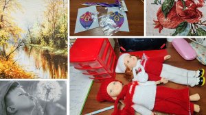 Вышивка в ноябре. Продвижения с 17 по 23 . Вышивальная рулетка.