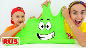 Ники на детском грузовичке доставляет игрушки! Видео для детей!