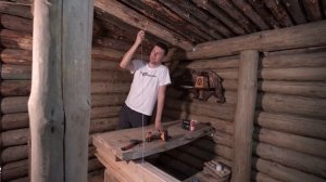 Ушел в огромный дом под землей сделать септик и стол своими руками. Жаркое