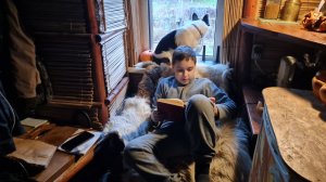 Про то, как неплохо можно провести время в деревне в пасмурный день