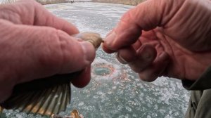 Нашел первый лёд и отвёл душу!