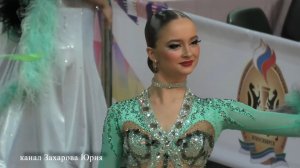 Ефимченко Степан и Диянова Лада Танго стандарт  19 января 2025 Новосибирск