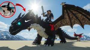 ТРАНСФОРМАЦИЯ ИТАЛЬЯНСКИХ МЕМОВ В ДРАКОНОВ ИЗ МАЙНКРАФТА! ДРАКОНИЙ БРЕЙНРОТ КАПЕЦ РЕАКЦИЯ