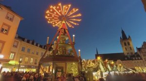 Рождественская ярмарка в Трире 2025 🇩🇪 Волшебная рождественская ярмарка в Трире Вечерняя прогулка