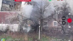 Донбасс. «Рубикон» поразил украинскую БМП Marder производства Германии в н.п. Димитров