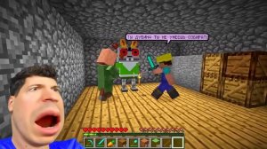 Я СТАЛ ДЕРЕВЕНСКИМ ЖИТЕЛЕМ И ОБМАНУЛ ВСЕХ НОСАТЫХ В МАЙНКРАФТ!