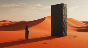 Монолит в пустыне