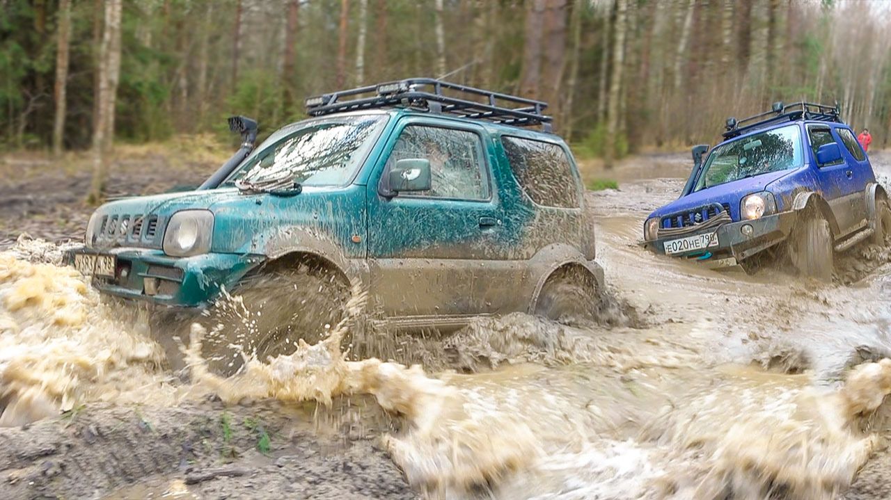 КТО ЛУЧШИЙ?  УАЗ или Suzuki Jimny на БЕЗДОРОЖЬЕ