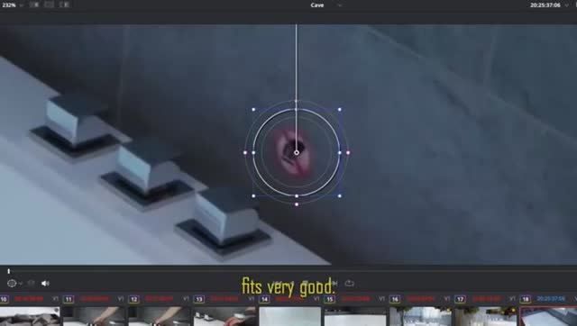 Как быстро удалить объект из видео в Davinci resolve.