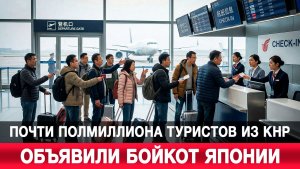 Почти полмиллиона туристов из КНР объявили бойкот Японии