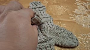 "Носочки с Таней". Ноябрь. Уч. 32. Финские носочки для внучки