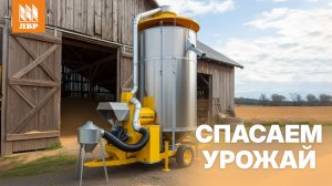 Мобильная сушилка Mecmar спасает урожай в Орловской области