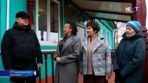 Алексей Горбачев с рабочей поездкой в Новобуринском сельсовете