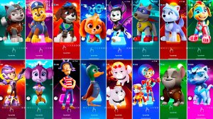 Мультики для Детей Щенячий Патруль Tiles Hop - ГОНЩИК, СКАЙ, МАРШАЛЛ, ЭВЕРЕСТ