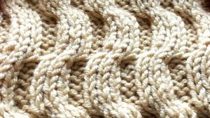 ДВУХСТОРОННИЙ УЗОР СПИЦАМИ