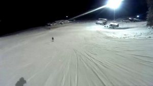 Горнолыжный курорт "Ялгора". Петрозаводск. Карелия. Горные лыжи.