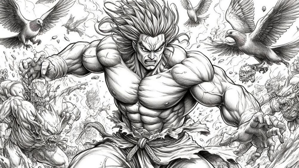 Ханма Юдзиро - мой Mugen - максимум слотов = 329967(33х9999) - 26.11.2025 (7)