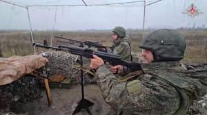 Боевая работа расчета ЗУ-23-2 ГрВ «Центр»