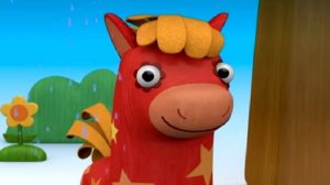 Деревяшки - Дождь - новый развивающий мультфильм для самых маленьких - 2 серия