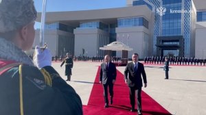 Официальная встреча Владимира Путина с Президентом Киргизской Республики Садыром Жапаровым, 26.11.25