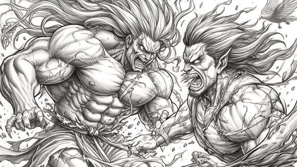 Ханма Юдзиро - мой Mugen - максимум слотов = 329967(33х9999) - 26.11.2025 (3)