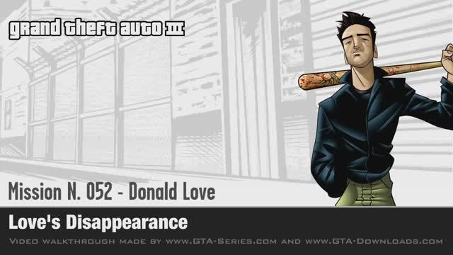 GTA 3 - Walkthrough - Mission #52 - Love's Disappearance (HD)