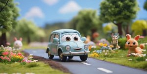 Круглые машинки мультик